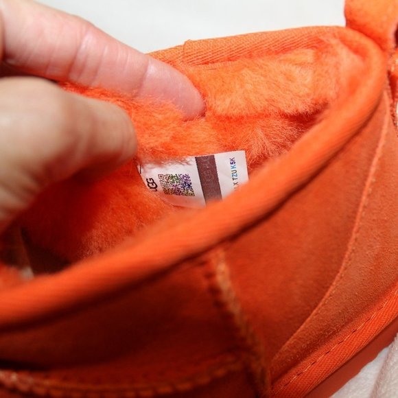 UGG Orange Ankle Boots - Picture 7 of 7